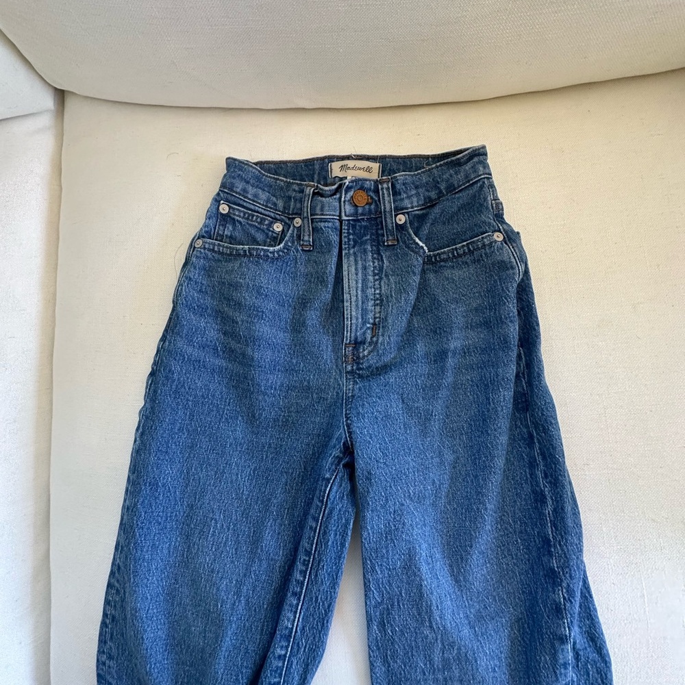 The Perfect Vintage Wide Leg Crop Jean by Madewell, size 23